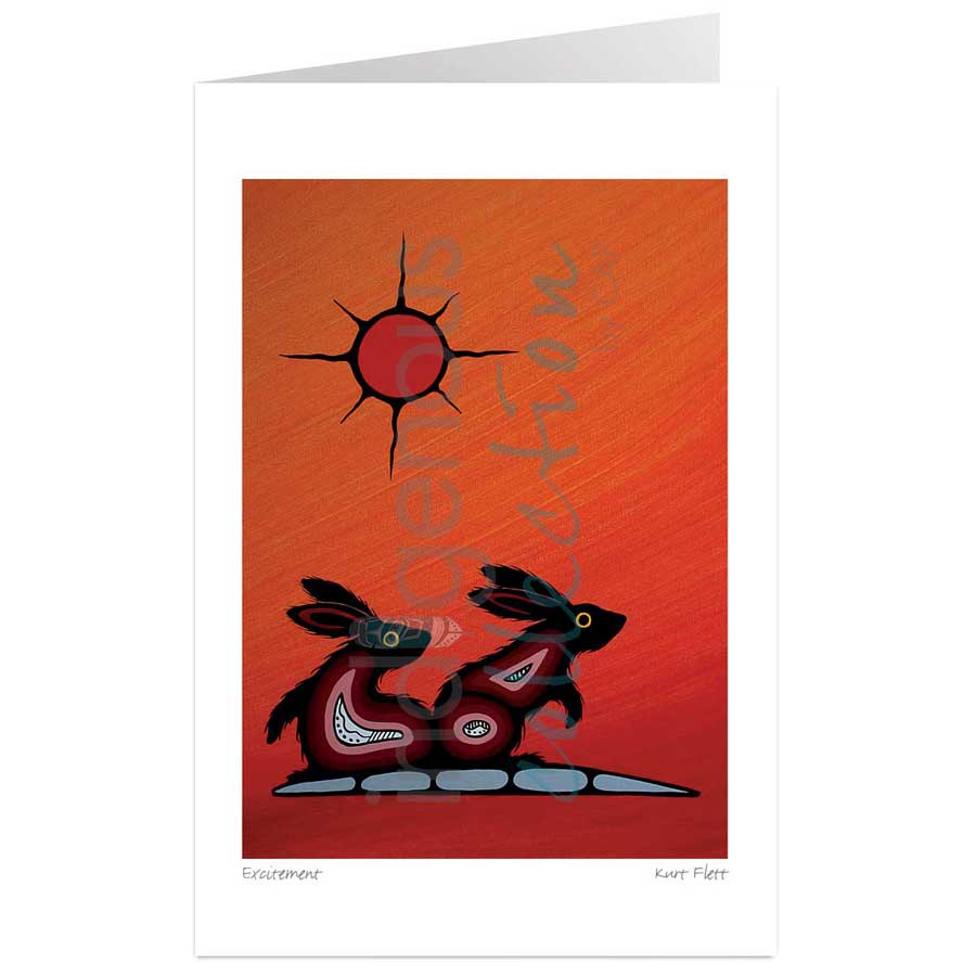 Excitement by artist Kurt Flett