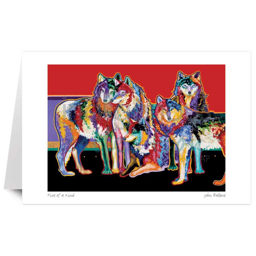 Five of Kind by artist John Balloue