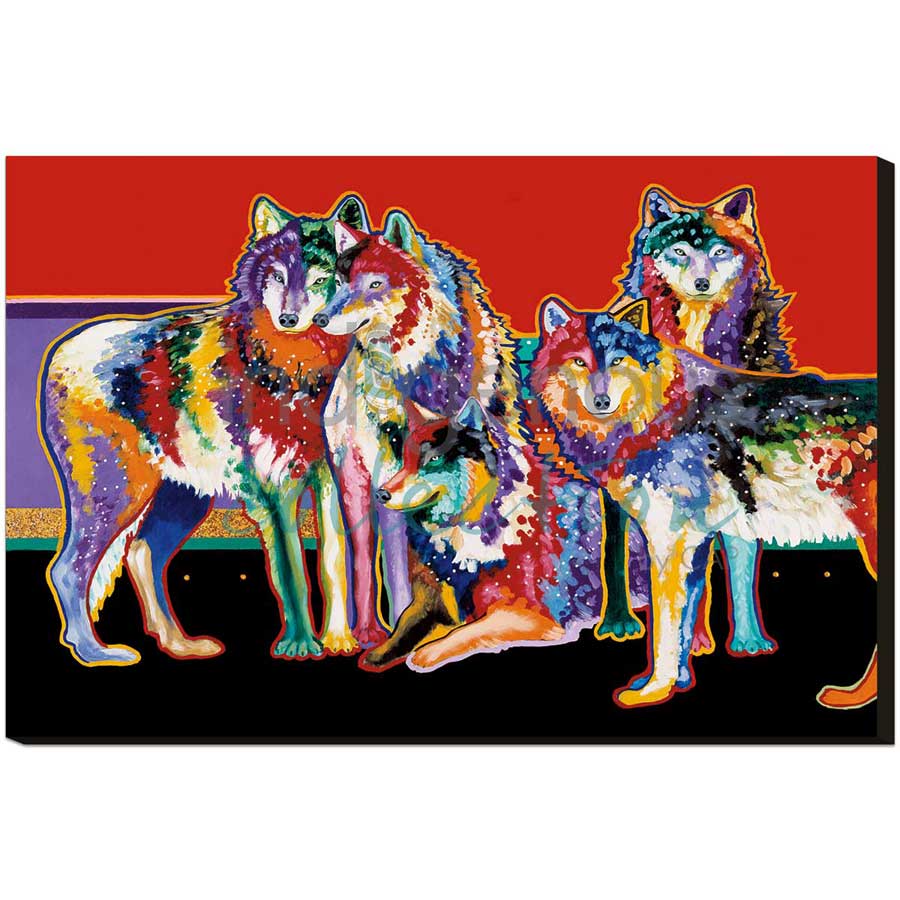 Five of Kind by artist John Balloue - Cherokee. Indigenous Collection