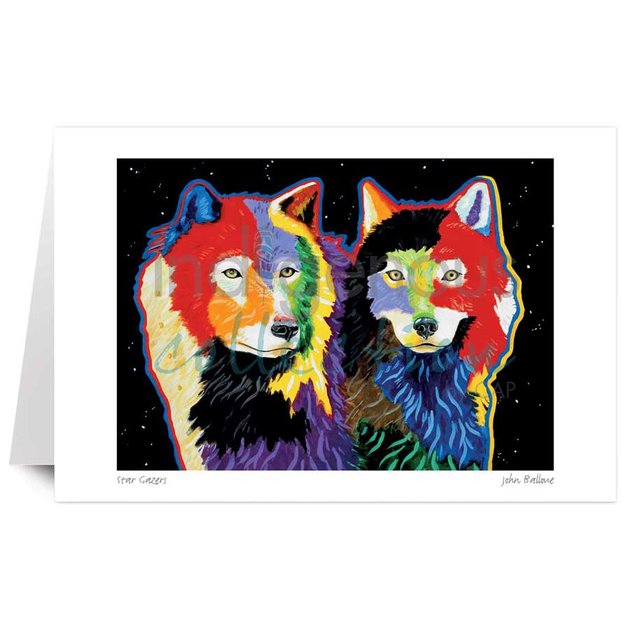 Star Gazers by artist John Balloue