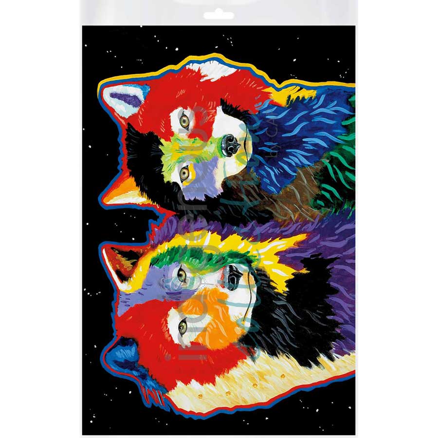 Star Gazers by artist John Balloue - Cherokee. Indigenous Collection