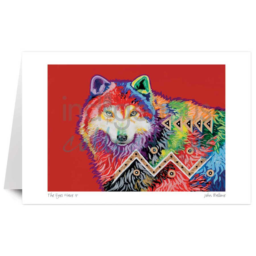 The Eyes Have It by artist John Balloue