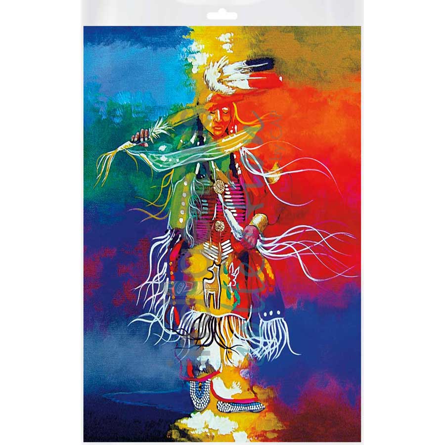 Feel the Spirit by artist John Balloue - Cherokee. Indigenous Collection