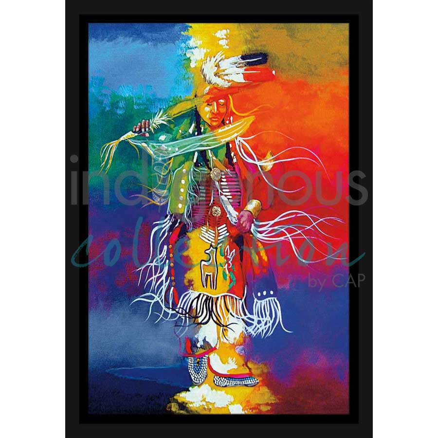 Feel the Spirit by artist John Balloue - Cherokee. Indigenous Collection