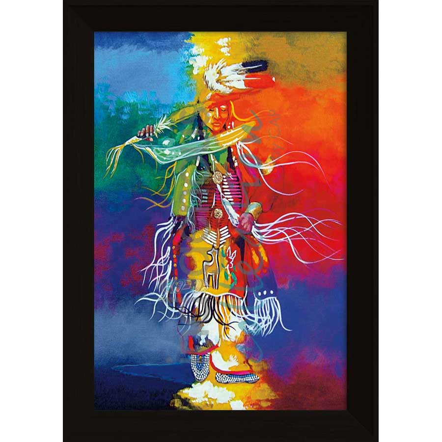Feel the Spirit by artist John Balloue - Cherokee. Indigenous Collection