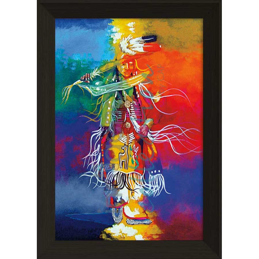 Feel the Spirit by artist John Balloue - Cherokee. Indigenous Collection
