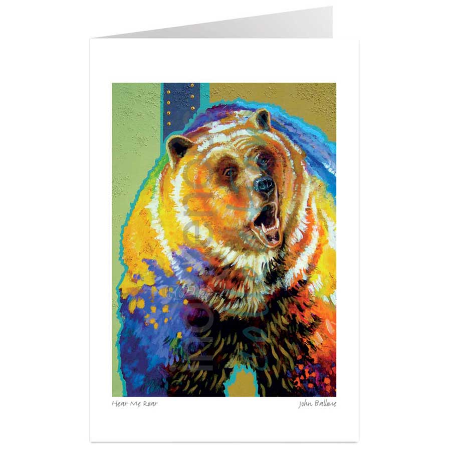 Hear Me Roar by artist John Balloue