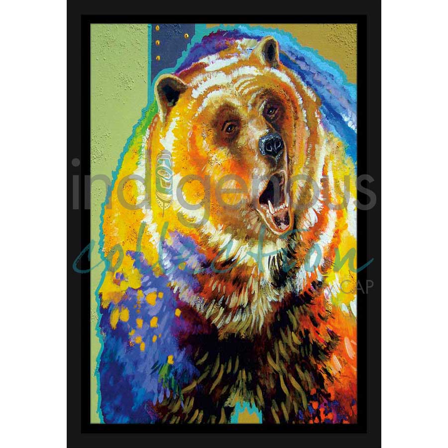 Hear Me Roar by artist John Balloue - Cherokee. Indigenous Collection