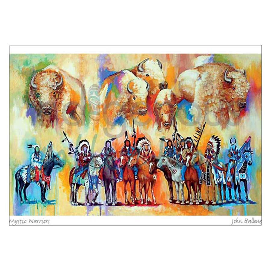 Mystic Warriors Canvas Prints