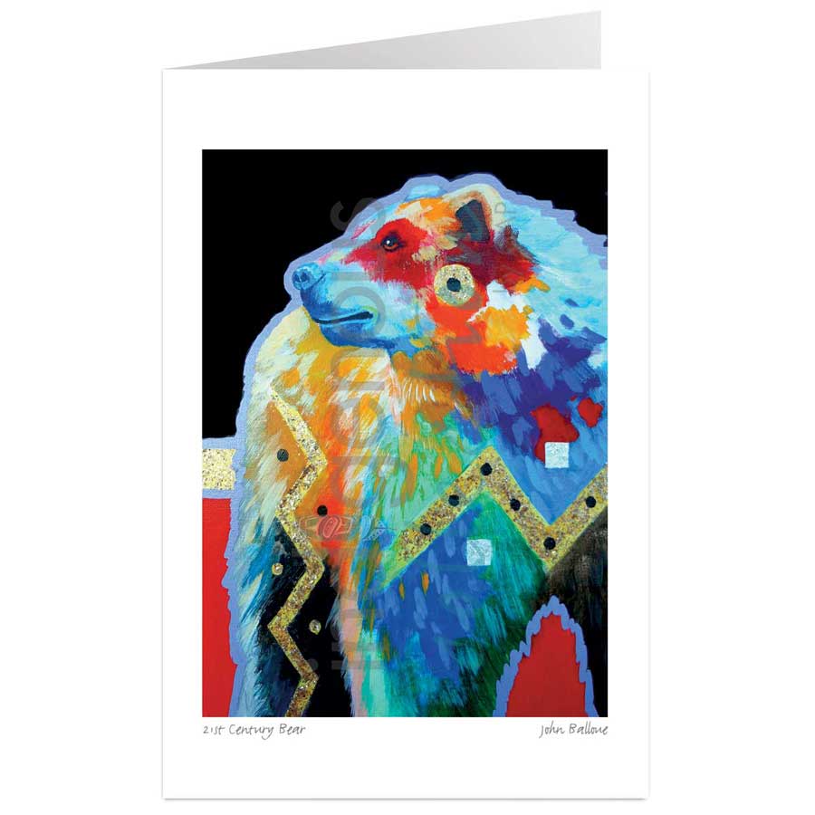 21st Century Bear by artist John Balloue