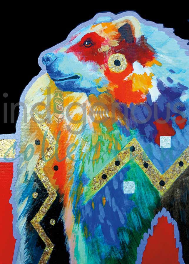 21st Century Bear by artist John Balloue