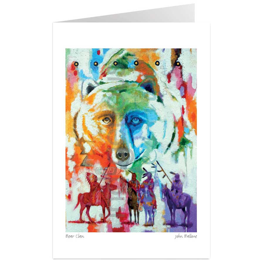 Bear Clan by artist John Balloue