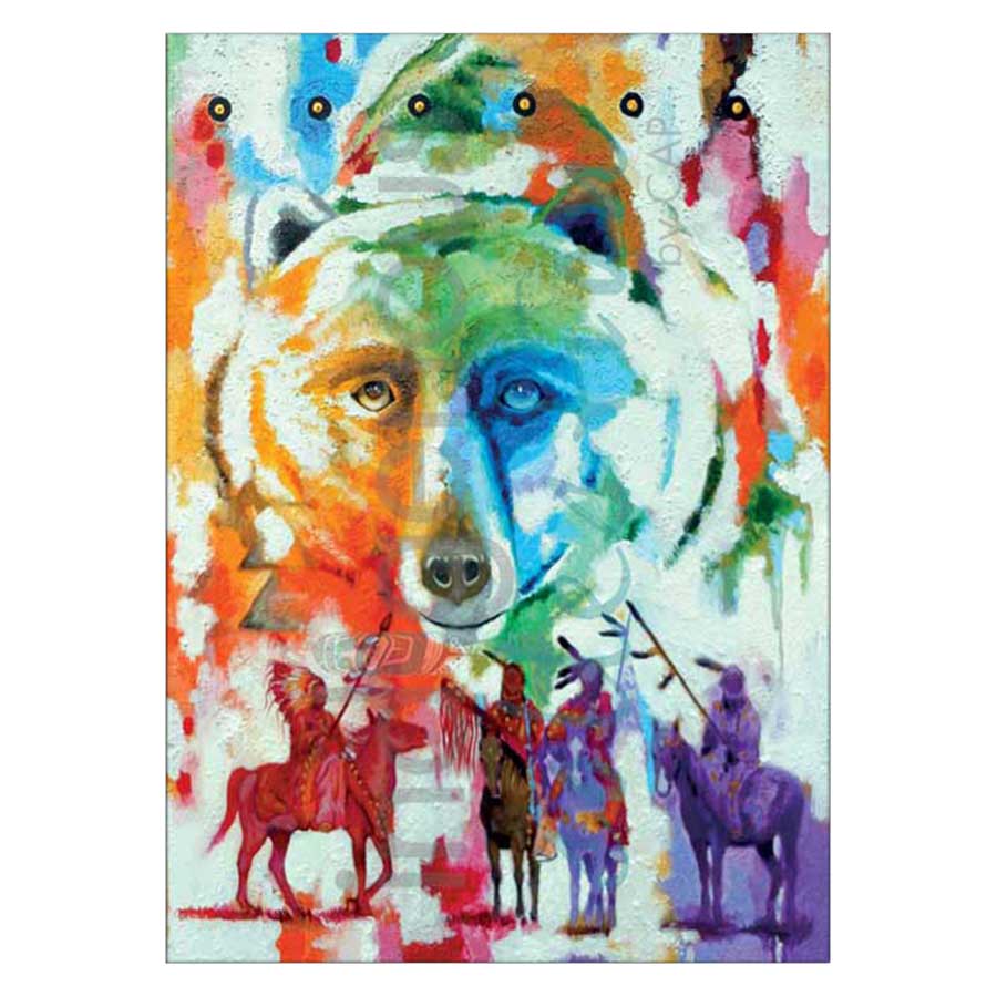 Bear Clan Canvas Prints