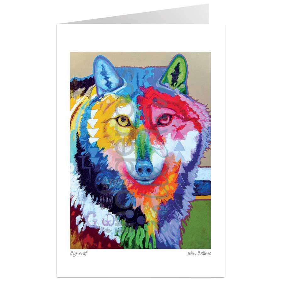 Big Wolf by artist John Balloue