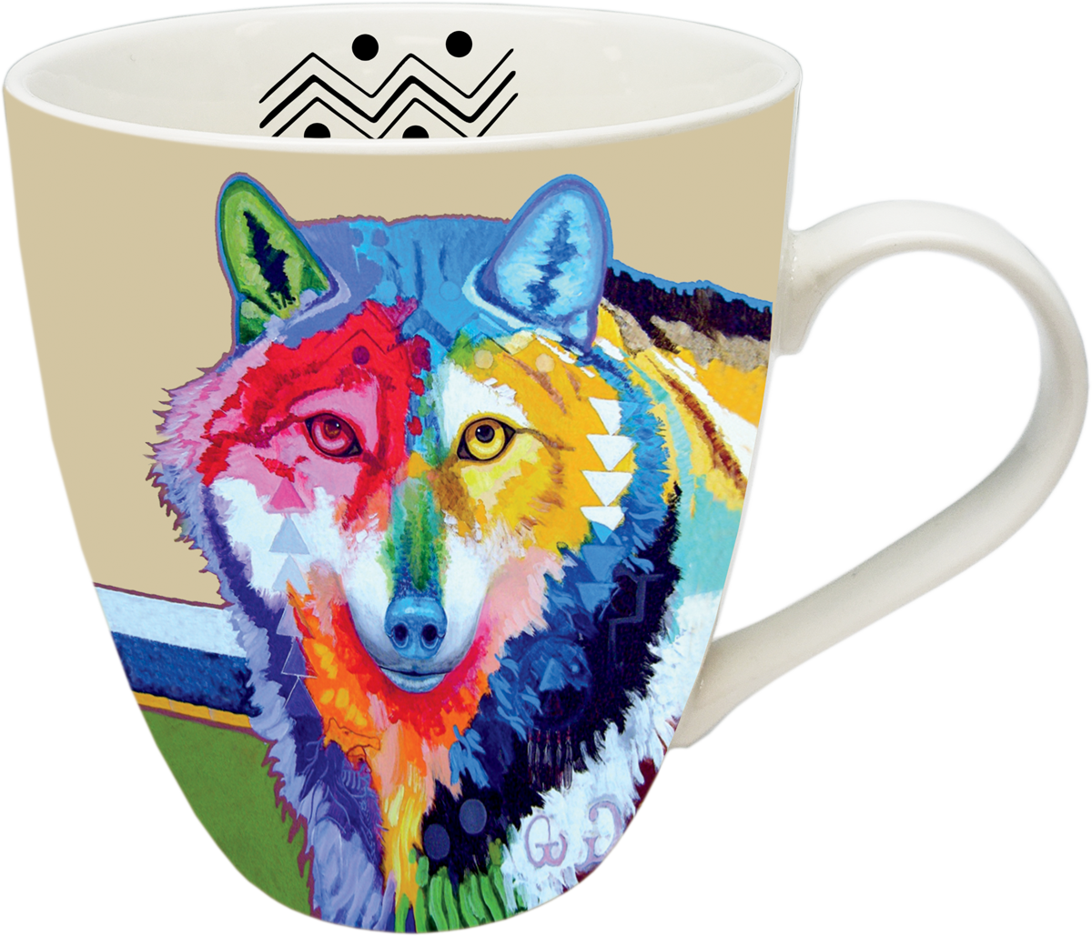 Big Wolf Mug -DENTED BOX