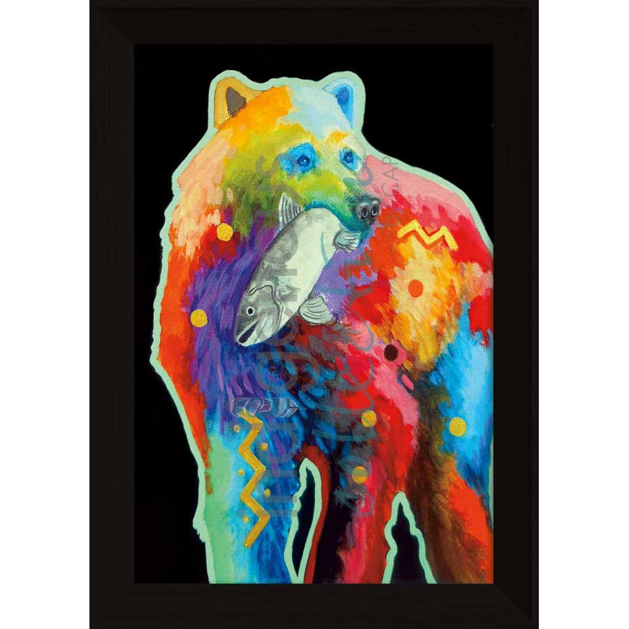 Catch of the Day by artist John Balloue - Cherokee. Indigenous Collection