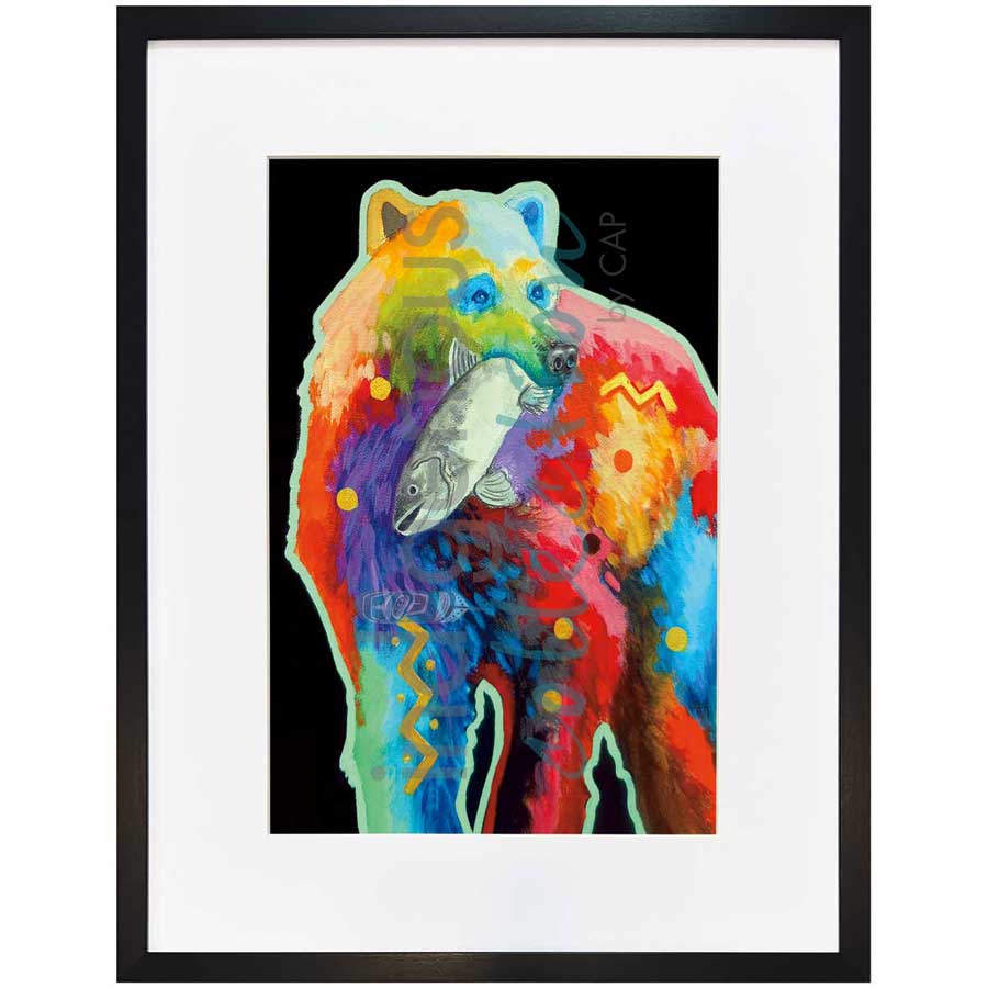 Catch of the Day by artist John Balloue - Cherokee. Indigenous Collection