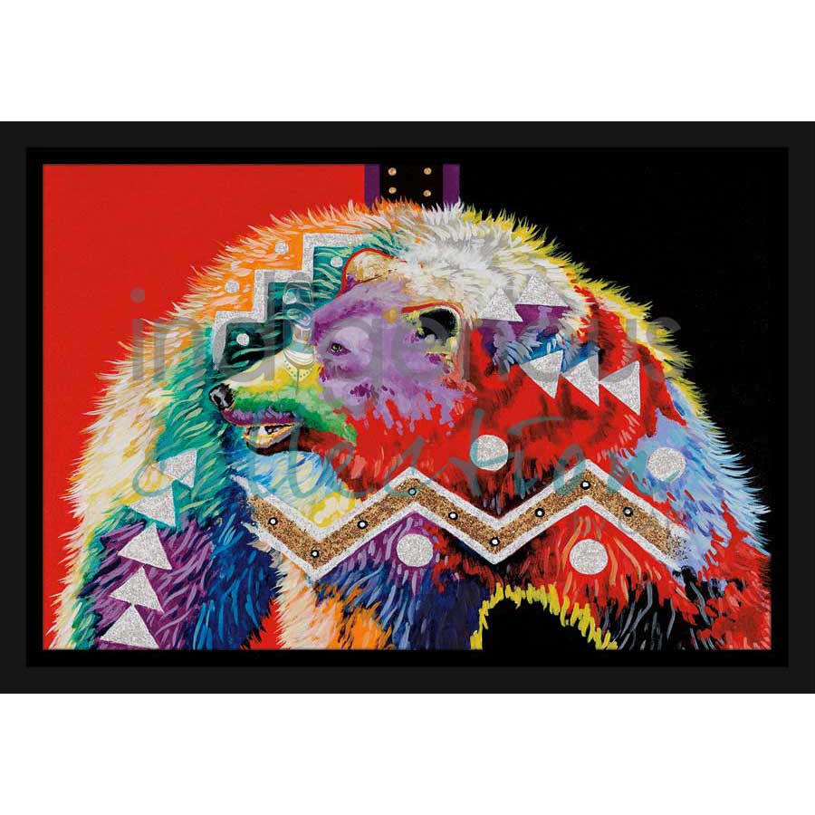 Strong One by artist John Balloue - Cherokee. Indigenous Collection