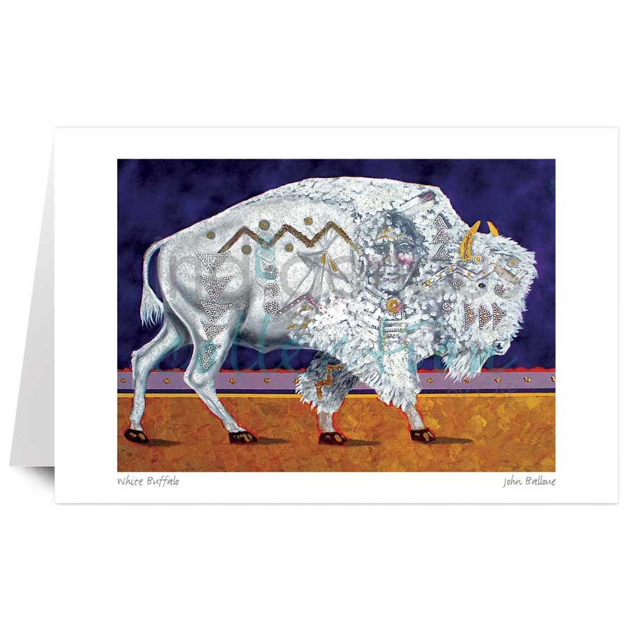 White Buffalo by artist John Balloue