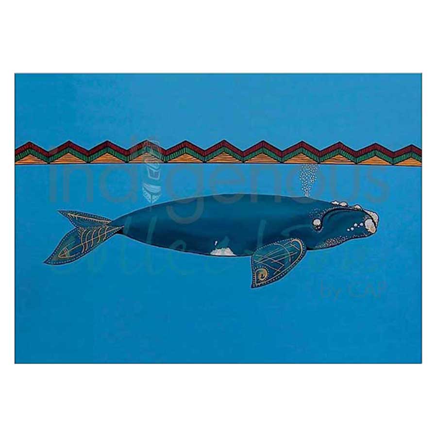 Sea right whale Canvas Prints