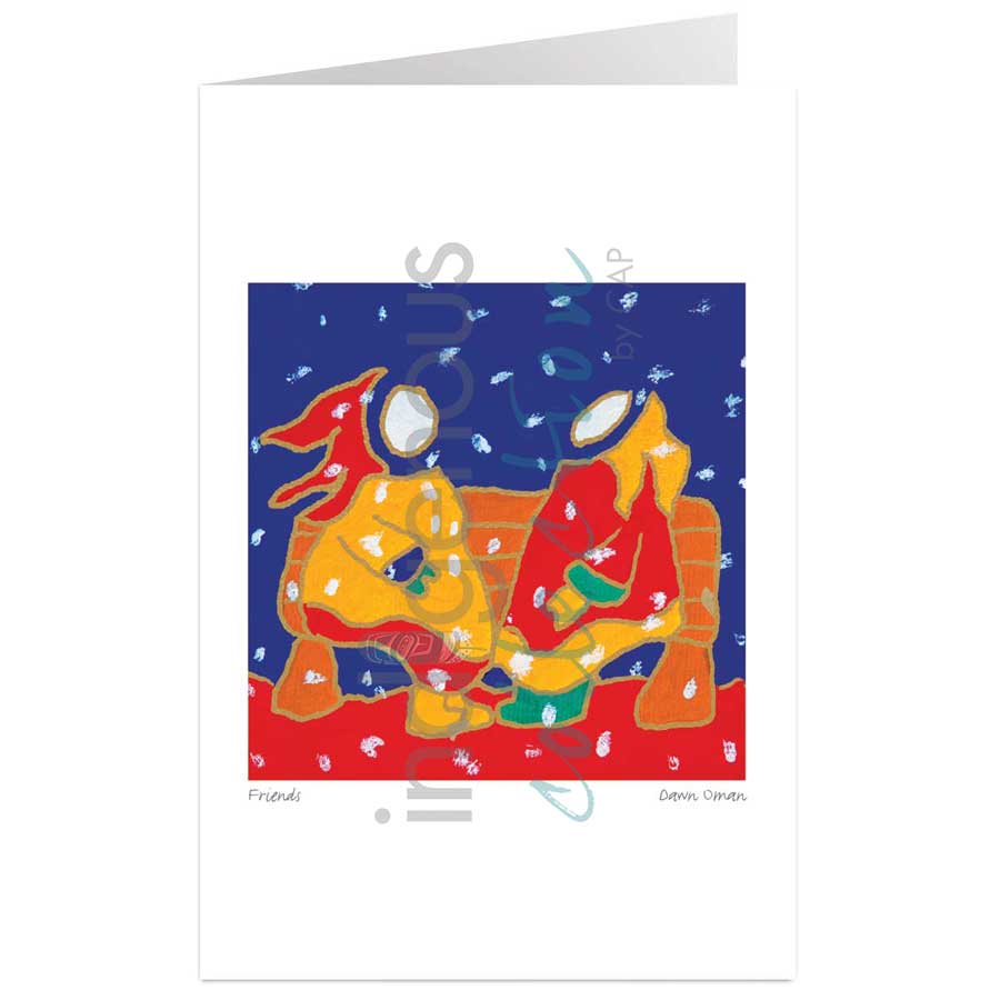 Friends by artist Dawn Oman