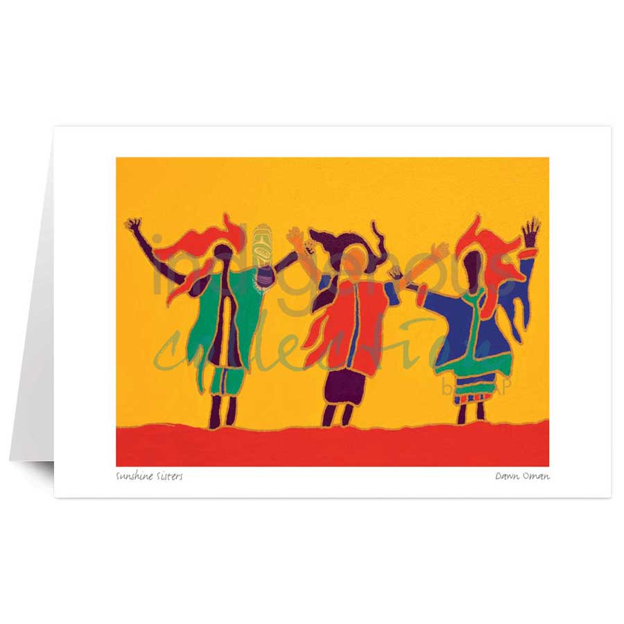 Sunshine Sisters by artist Dawn Oman