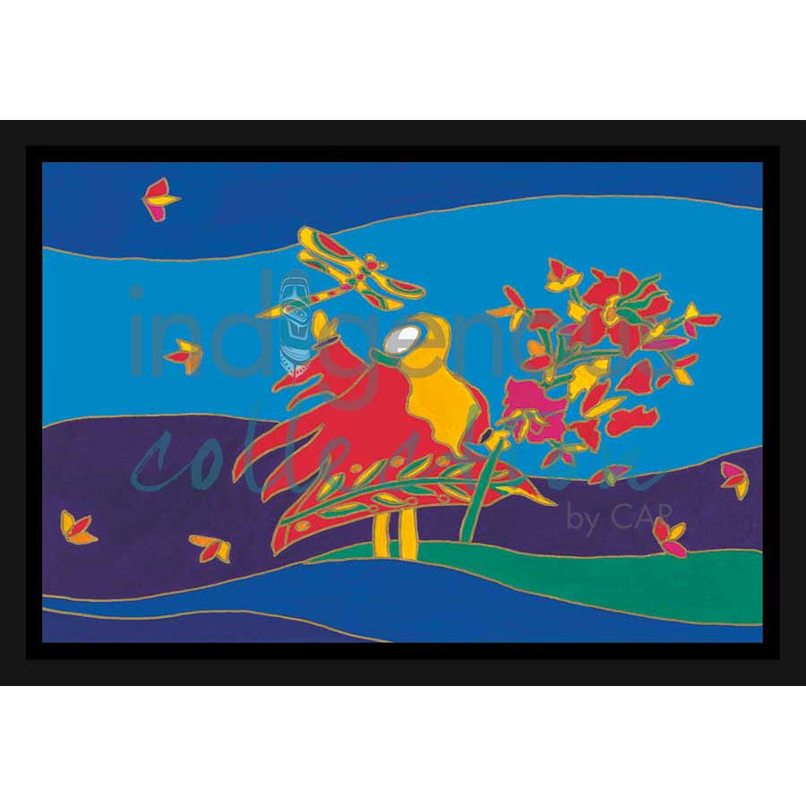 Summer Girl by artist Dawn Oman - Denesuline (Chipewyan). Indigenous Collection