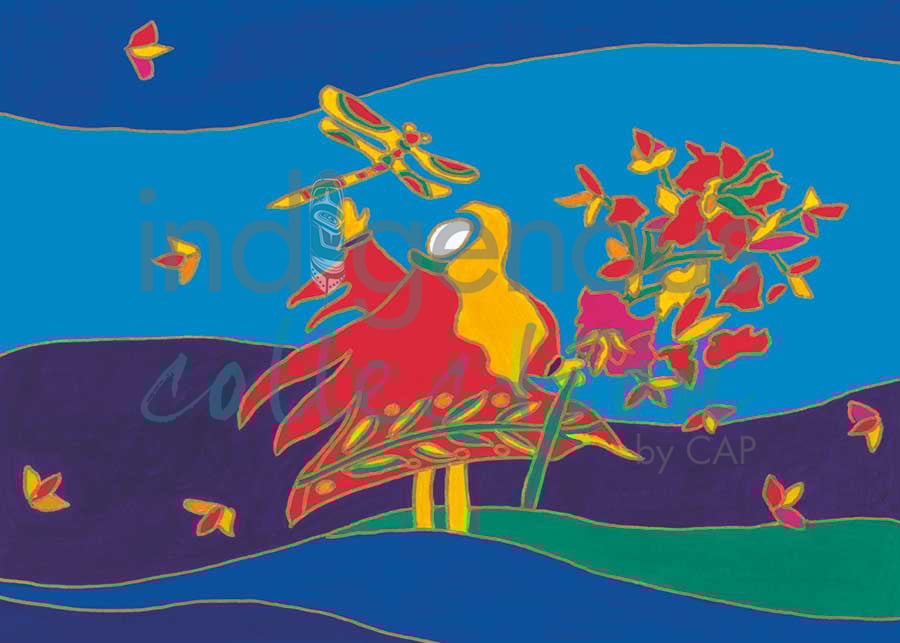 Summer Girl by artist Dawn Oman