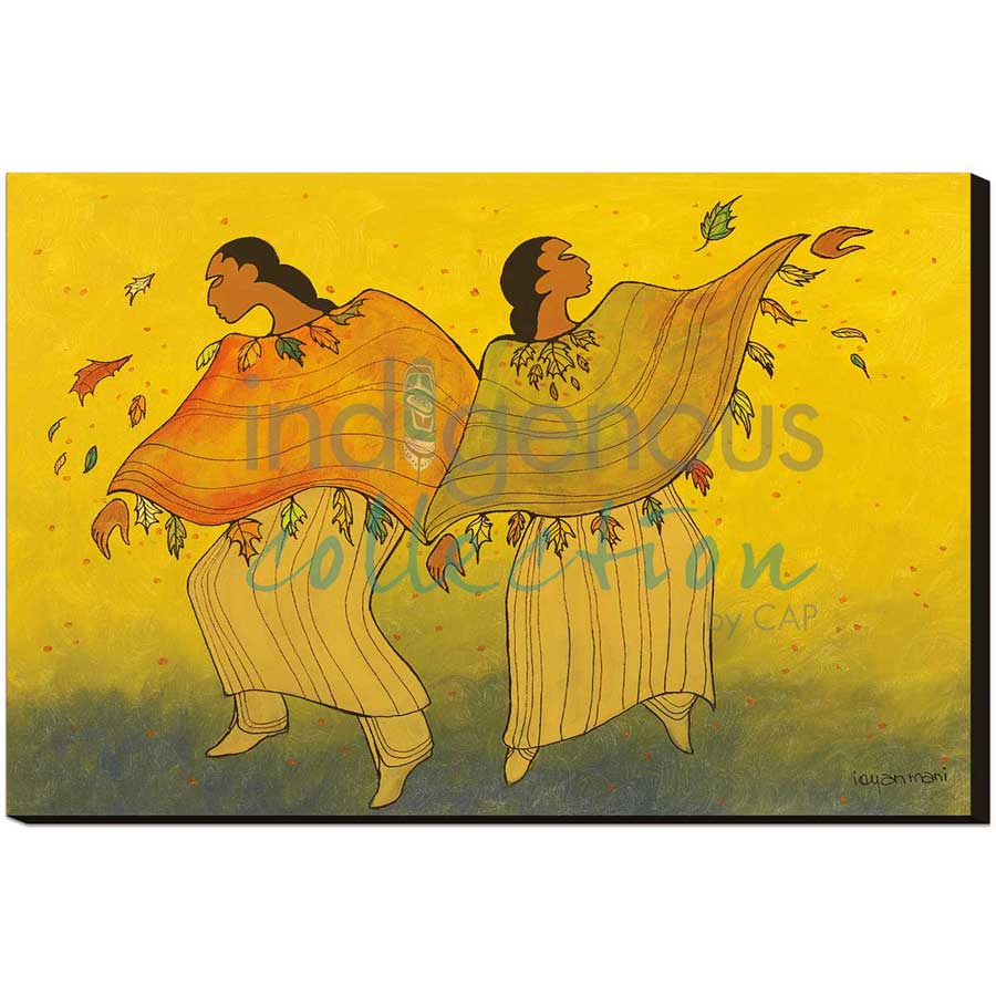 Autumn Dance by artist Maxine Noel - Santee Oglala Sioux. Indigenous Collection