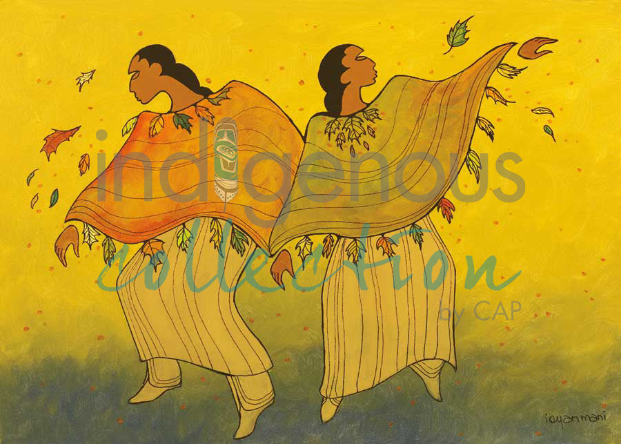 Autumn Dance by artist Maxine Noel