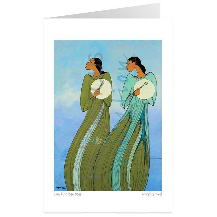 Earth's Heartbeat by artist Maxine Noel