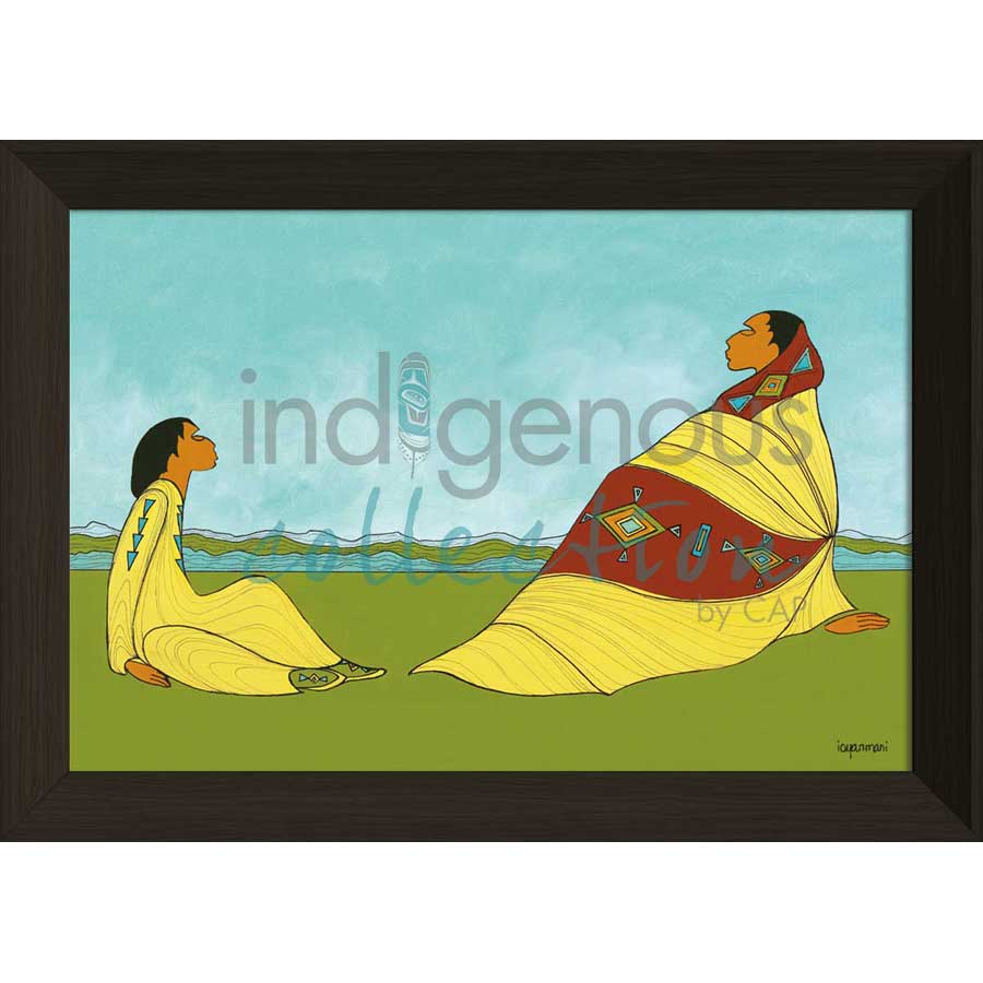 Ancient Teachings by artist Maxine Noel - Santee Oglala Sioux. Indigenous Collection