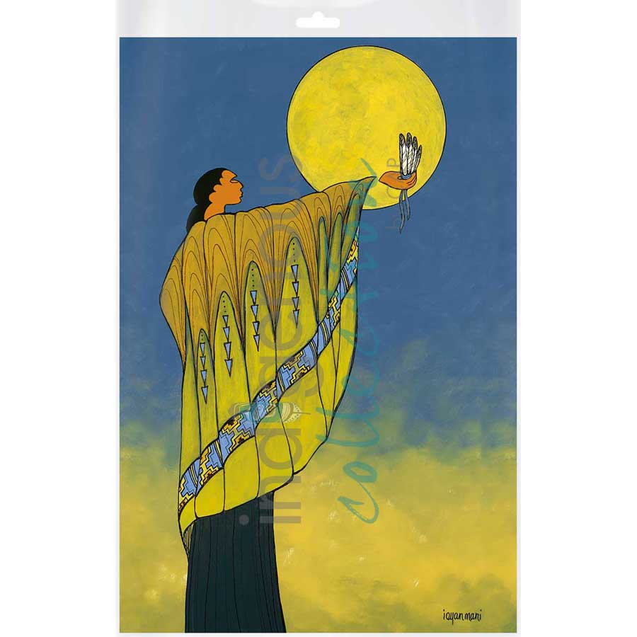 Moon Medicine by artist Maxine Noel - Santee Oglala Sioux. Indigenous Collection