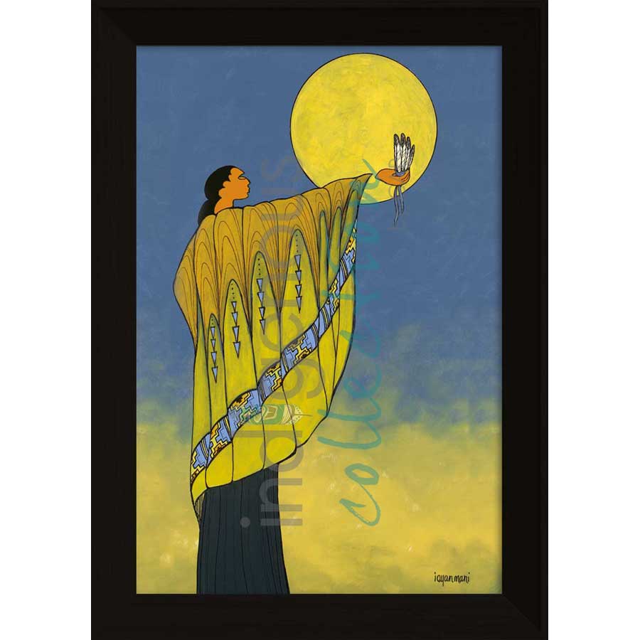 Moon Medicine by artist Maxine Noel - Santee Oglala Sioux. Indigenous Collection
