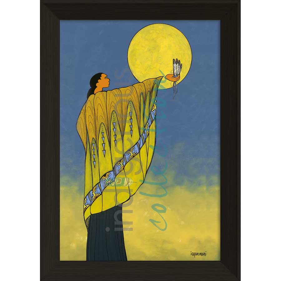 Moon Medicine by artist Maxine Noel - Santee Oglala Sioux. Indigenous Collection