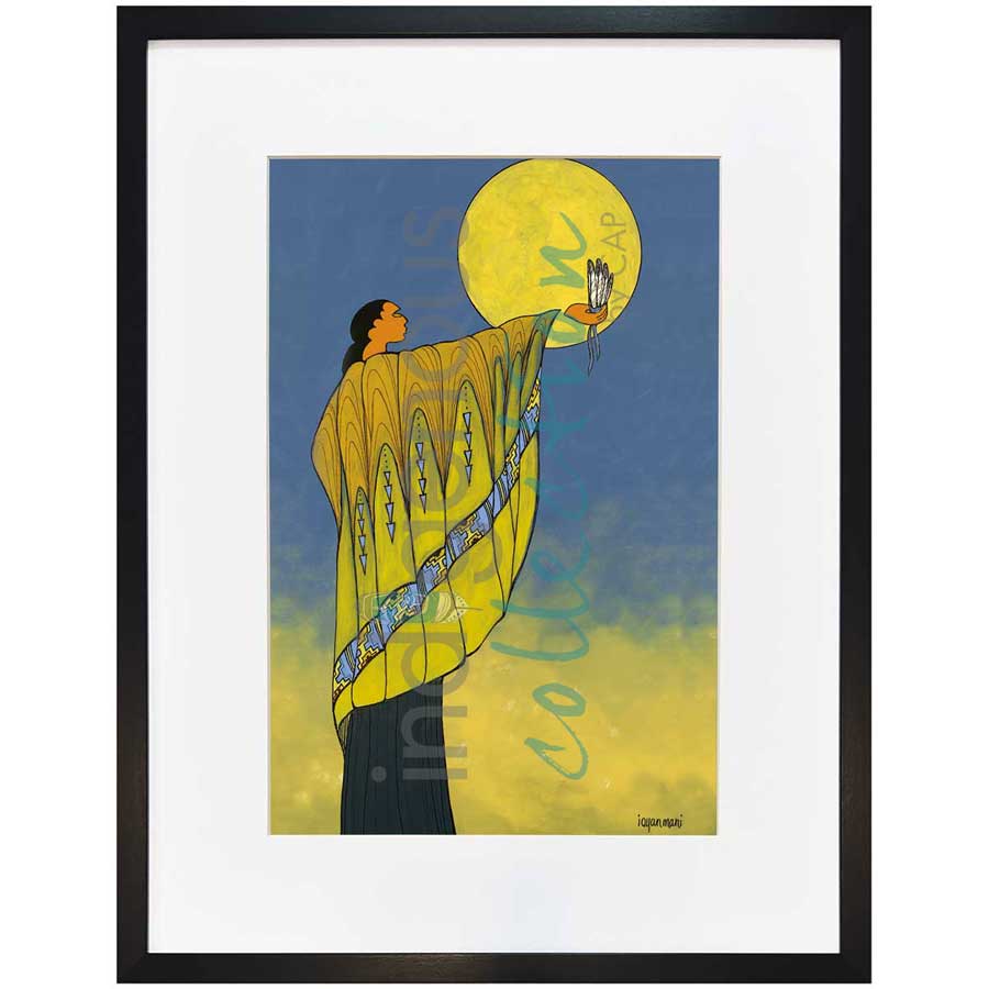 Moon Medicine by artist Maxine Noel - Santee Oglala Sioux. Indigenous Collection