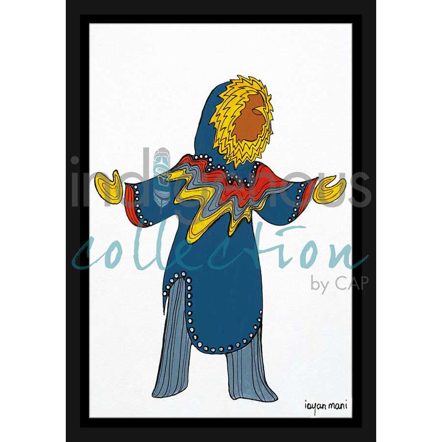 North by artist Maxine Noel - Santee Oglala Sioux. Indigenous Collection