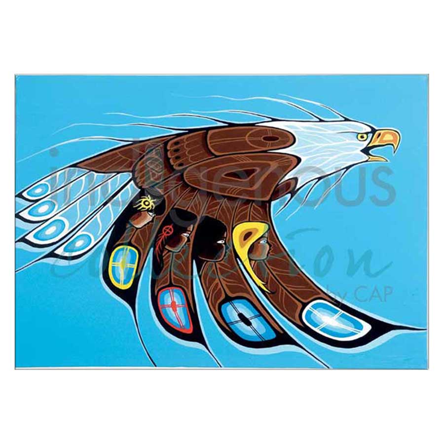 On Eagle's Wings Canvas Prints