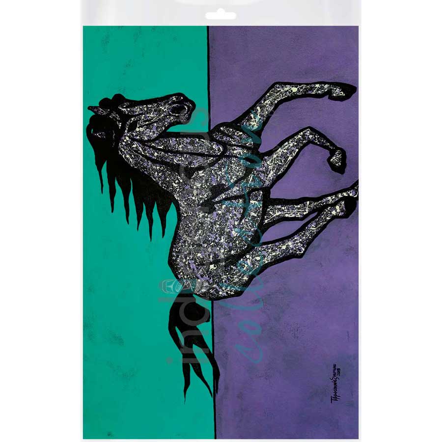 Tukanni Puku by artist Eric Tippeconnic - Comanche. Indigenous Collection