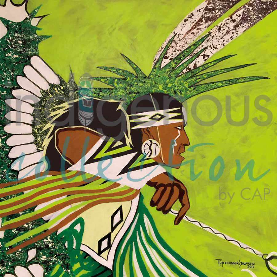 A Little Less Conversation by artist Eric Tippeconnic