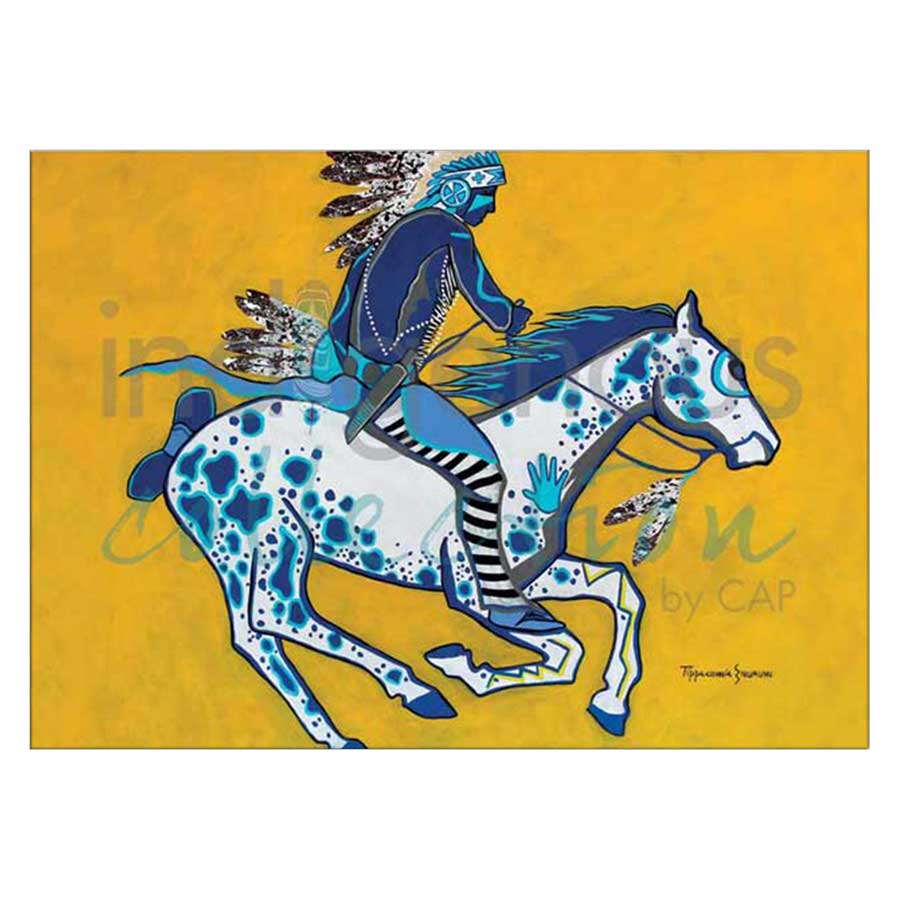 He Is Not Afraid Canvas Prints