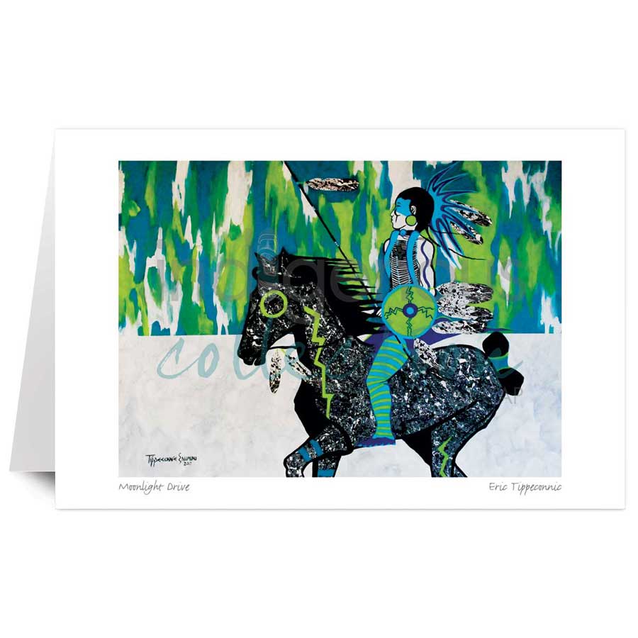 Moonlight Drive by artist Eric Tippeconnic