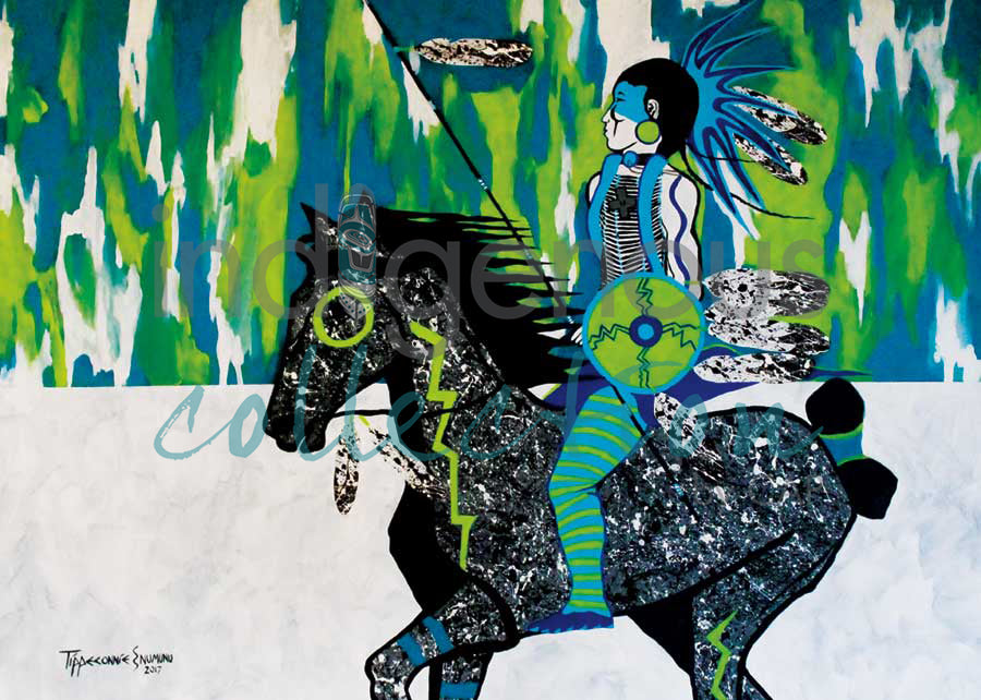 Moonlight Drive by artist Eric Tippeconnic