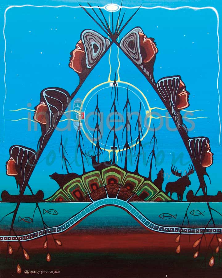 Dreaming of Home by artist Shelly Fletcher