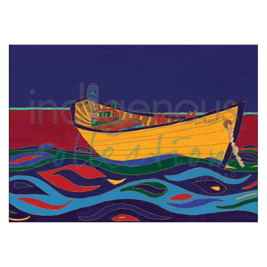 Yellow Dory Canvas Prints