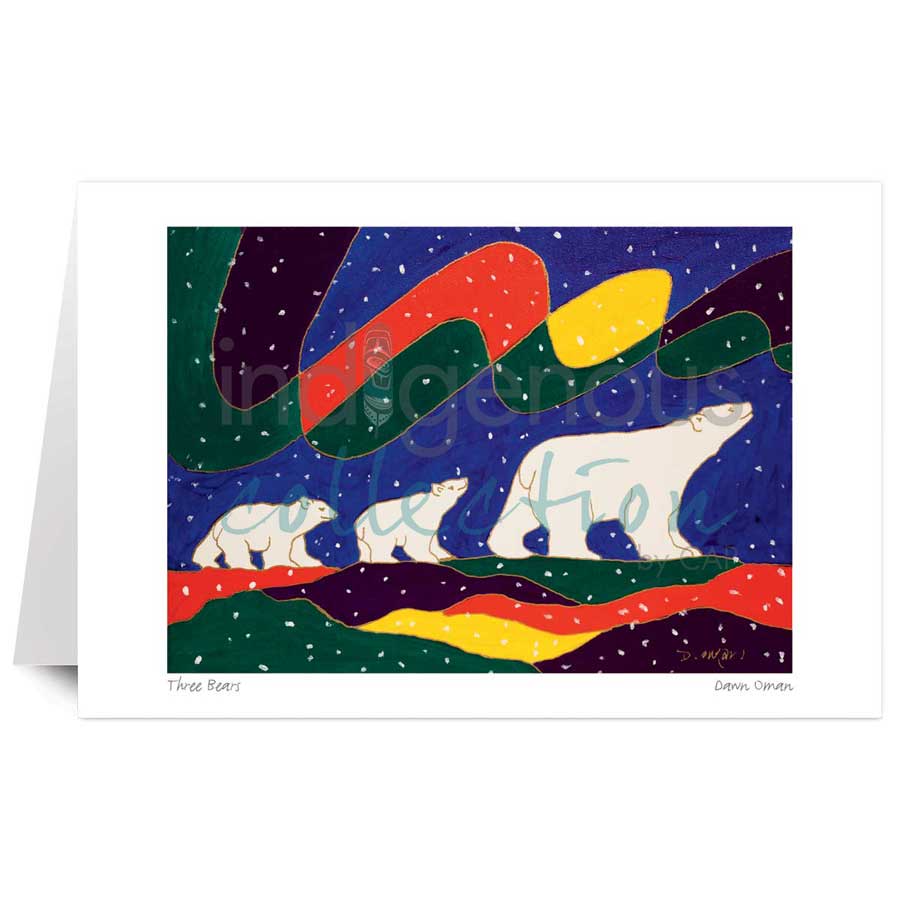 Three Bears by artist Dawn Oman