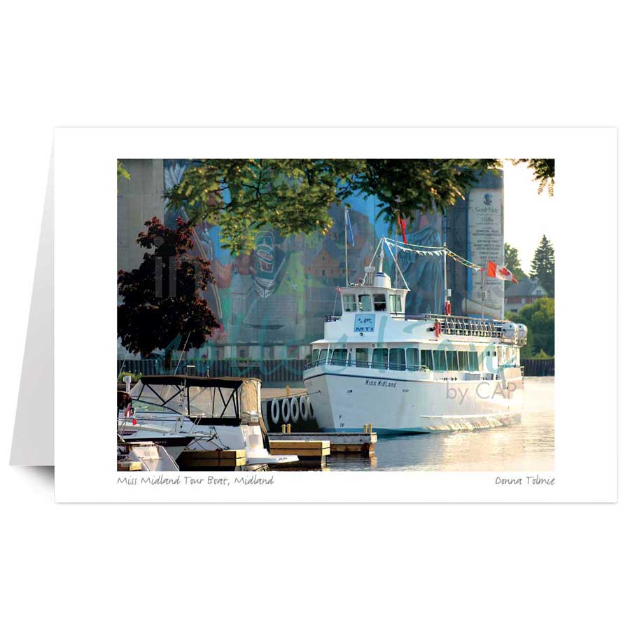 Miss Midland Tour Boat, Midland by artist Donna Tolmie