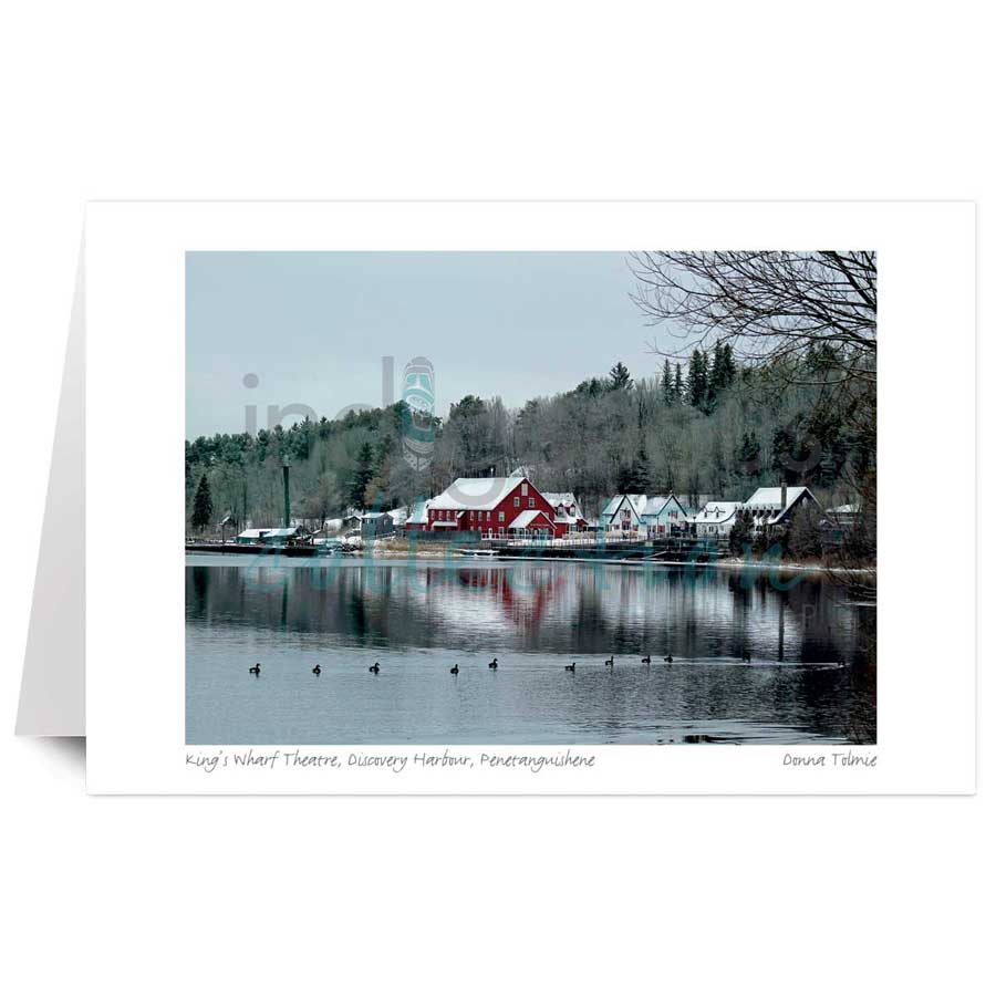 King's Wharf Theatre, Discovery Harbour, Penetanguishene by artist Donna Tolmie