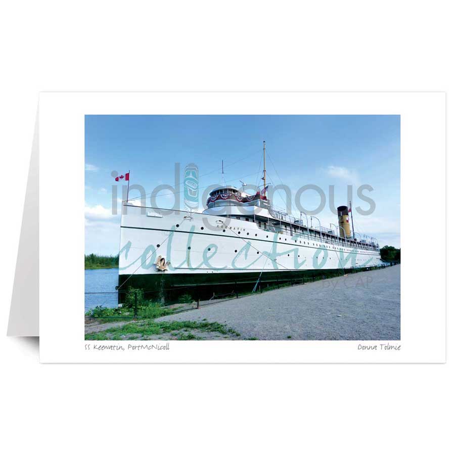 SS Keewatin, Port McNicoll by artist Donna Tolmie