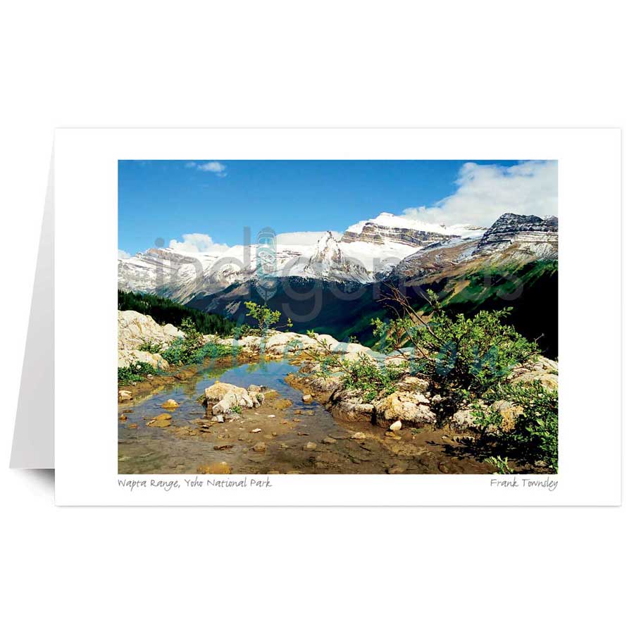 Wapta Range, Yoho National Park by artist Frank Townsley